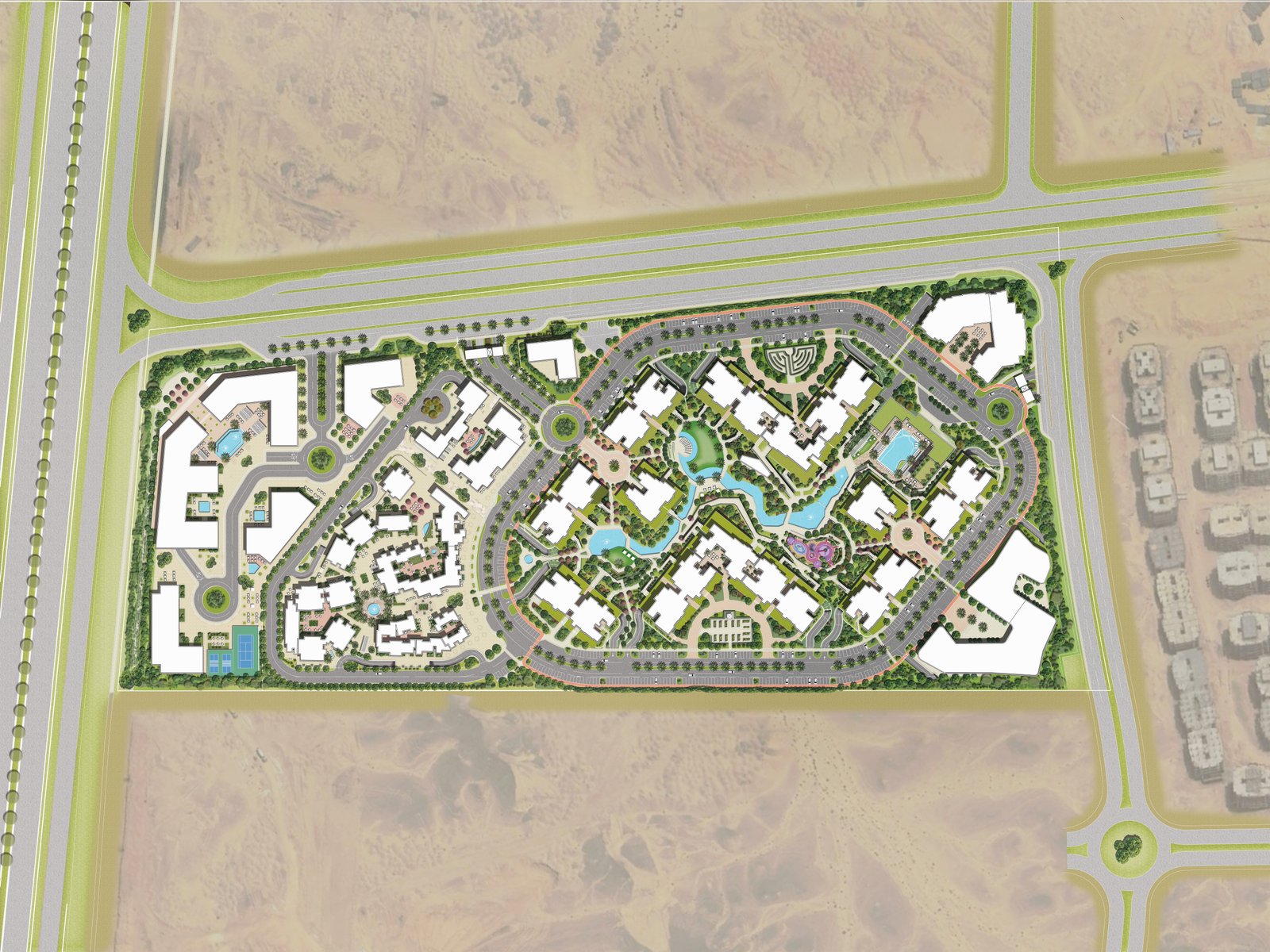 Grounds New Cairo Masterplan