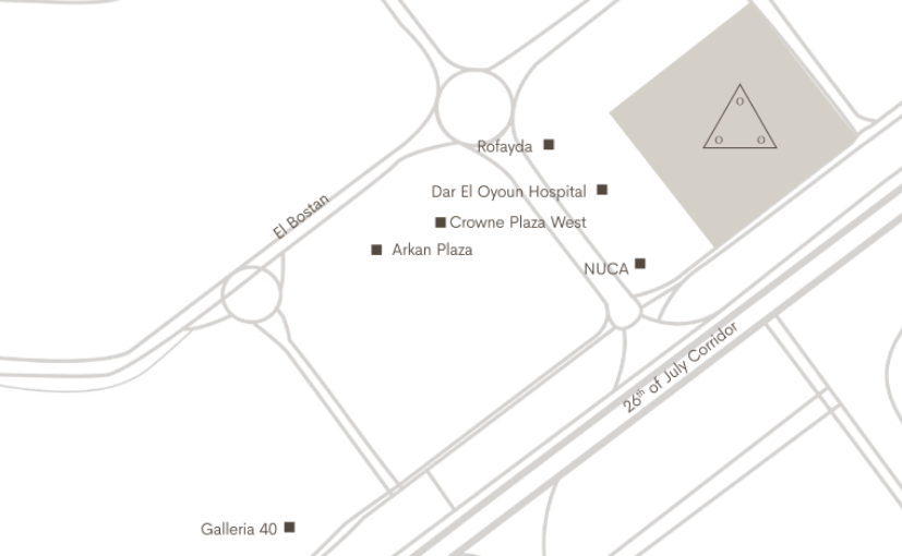 Sheikh Zayed Map